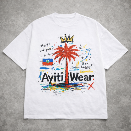 White Over Size T shirt