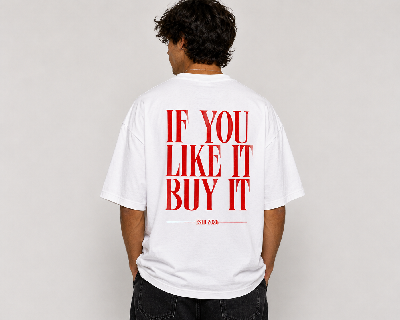 AYITIWEAR “IF YOU LIKE IT BUY IT” Oversized Tee 🌴
