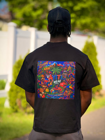 Over Size T Shirt AyitiWear Lakay Colllection