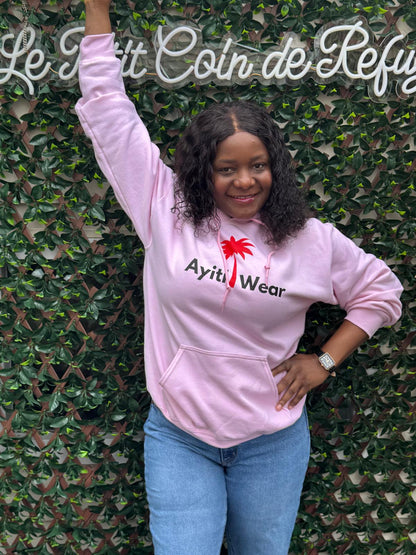 Pink hoodie  Ayitiwaer